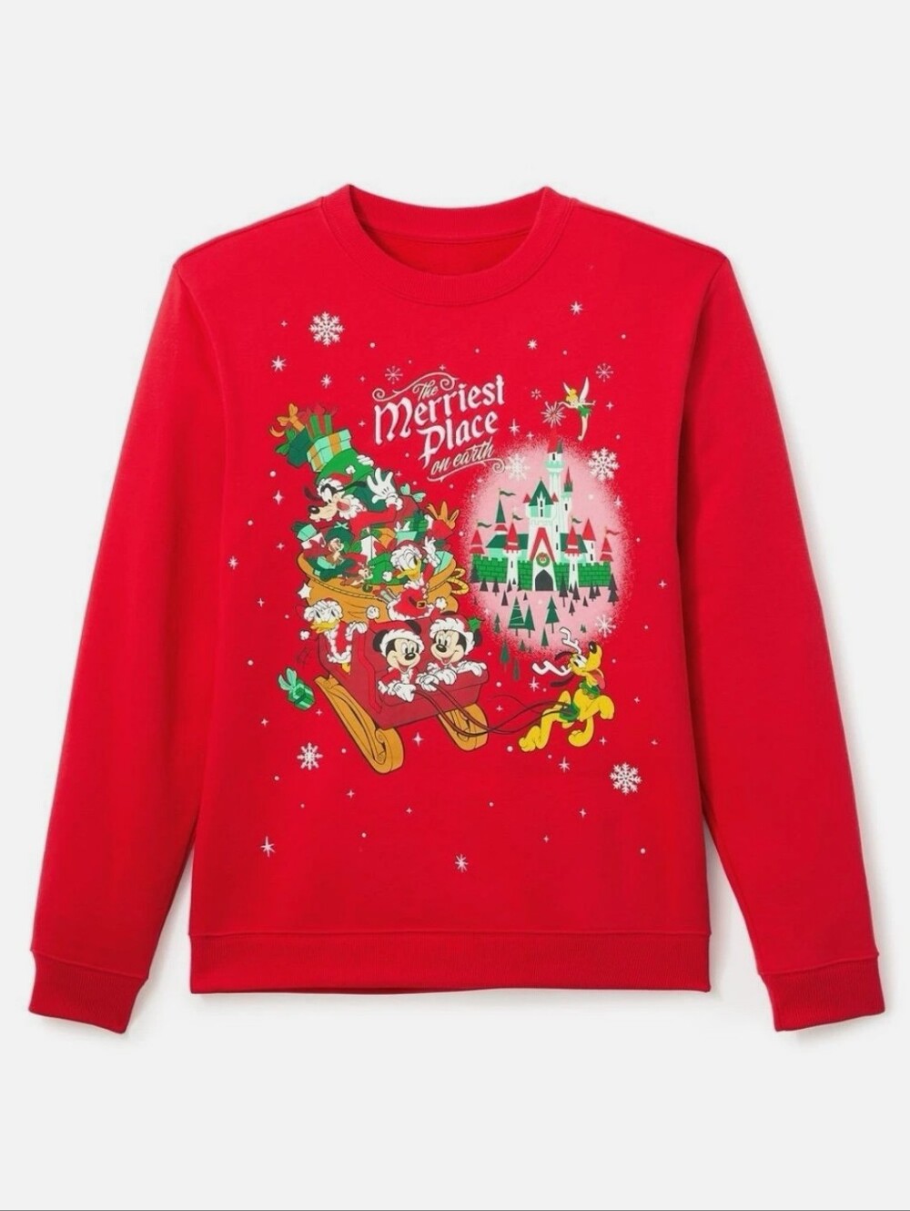 Disney 2025 Mickey Mouse & Friends The Merriest Place on Earth Pullover